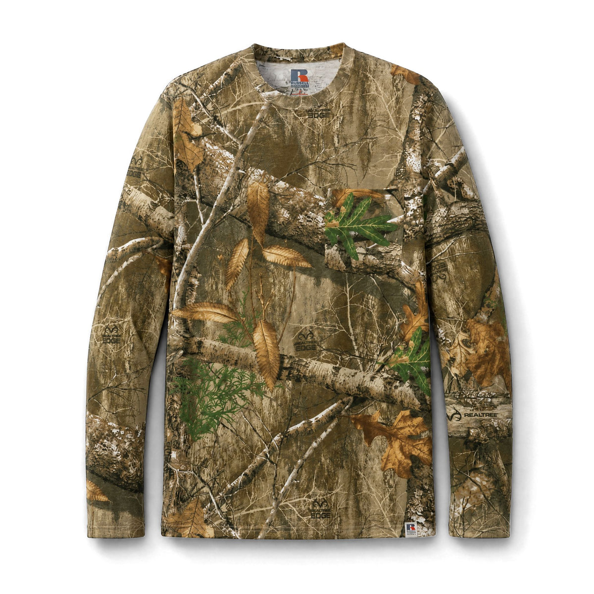 Camo Long Sleeve Pocket Tee — Delta Thicket Outdoors Hunting Shirt